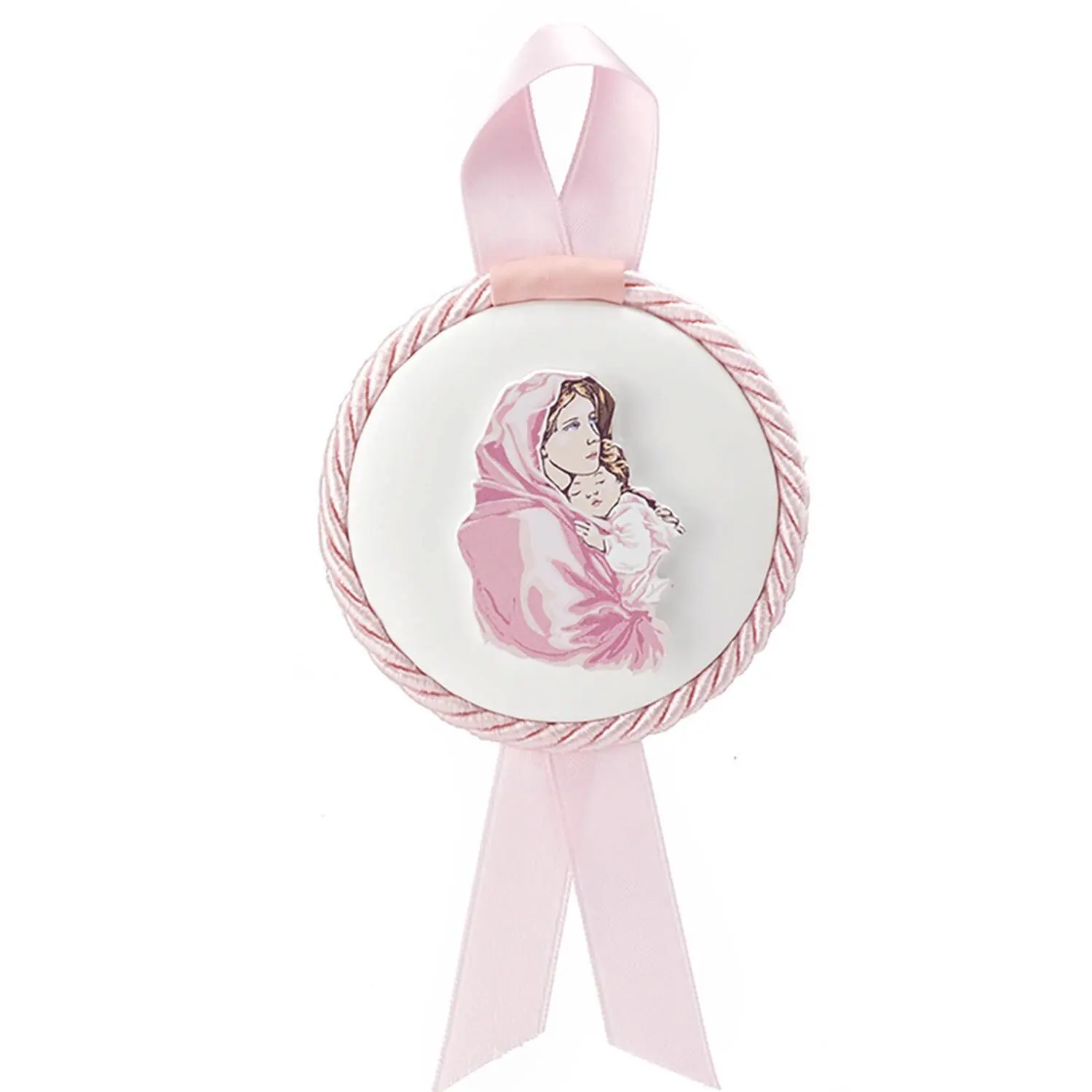 Capoculla Rosa Madonna Con Bambino