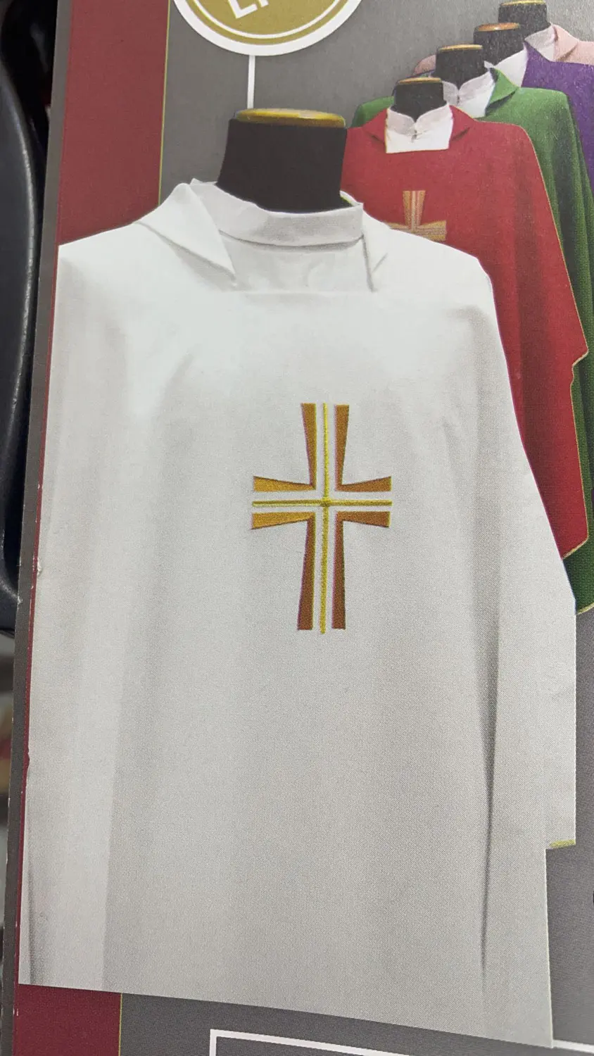 Casula Bianca Croce