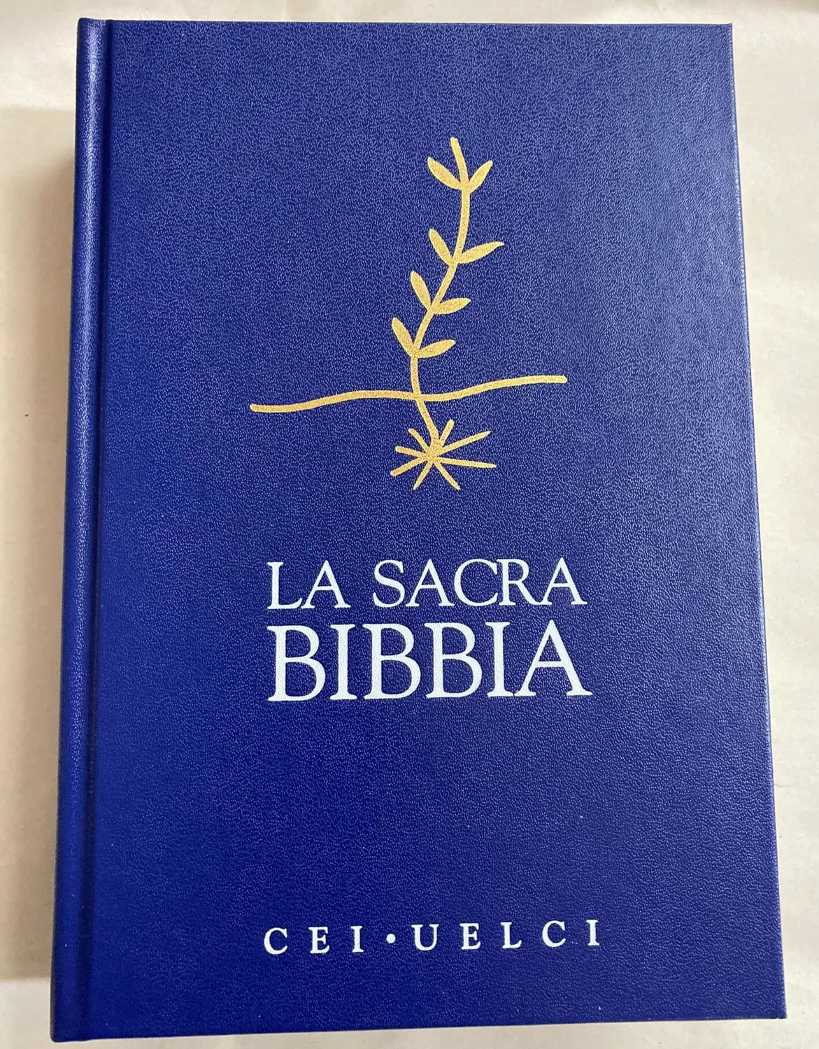 Bibbia Cei Blu
