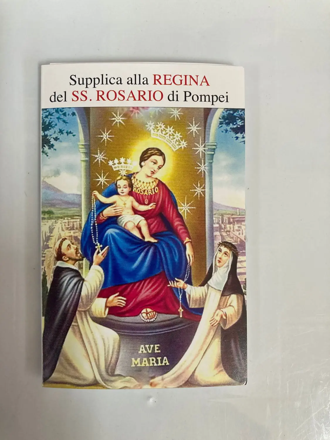 Foglietti Supplica Pompei