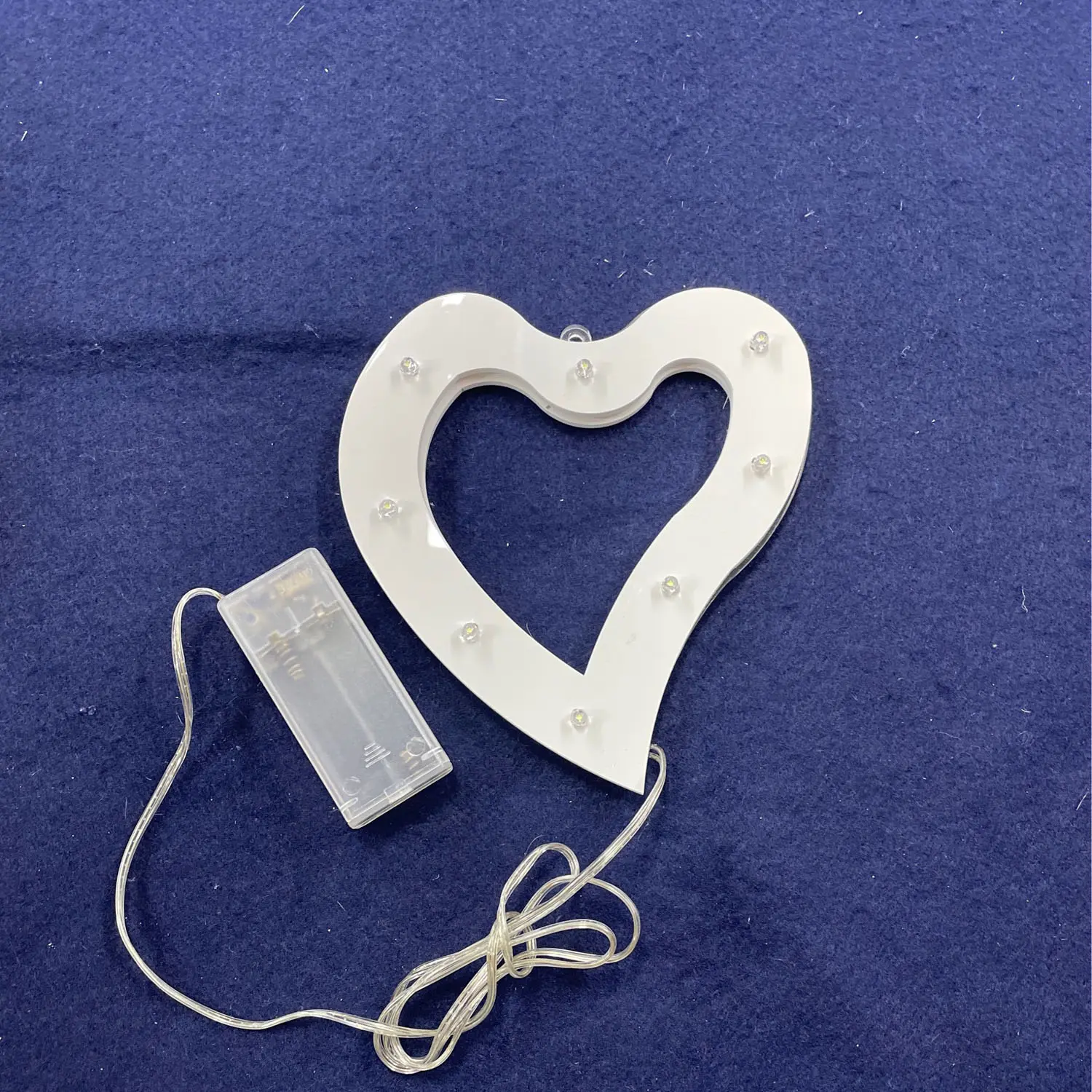 Cuore  Votivo Piccolo A Batteria