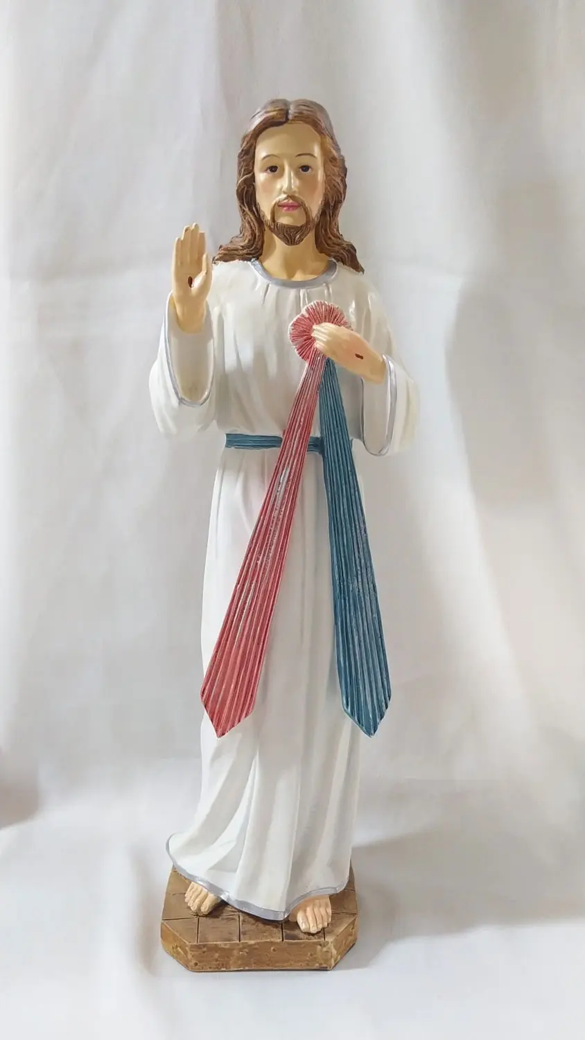 Statua Gesù Misericordioso Cm 39