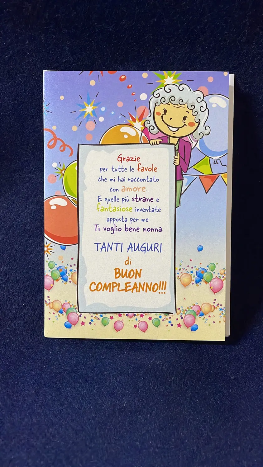 Buon Compleanno Nonna