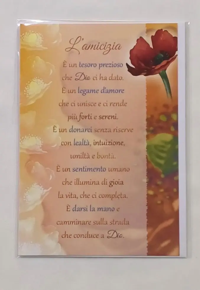 Biglietto Amicizia