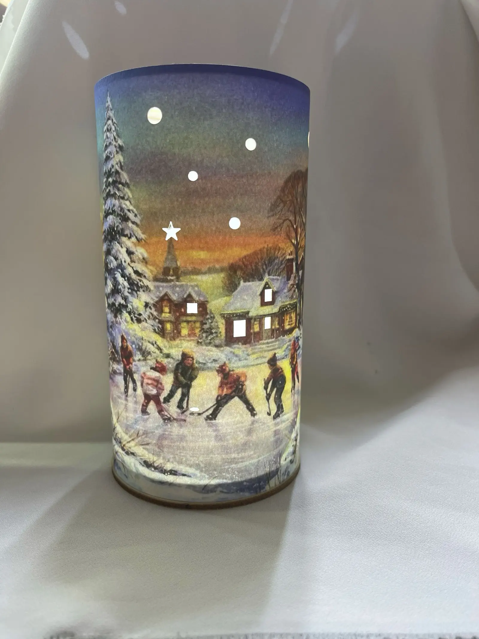 Lampada Paesaggio Invernale