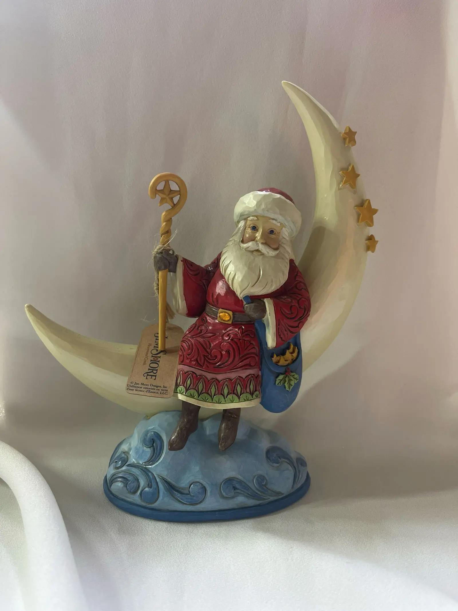 Babbo Natale Con Luna